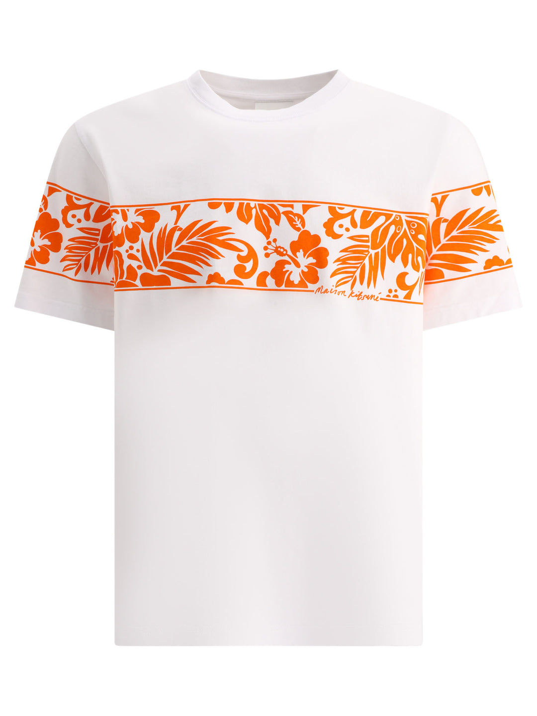 Tropical Band T-Shirts White