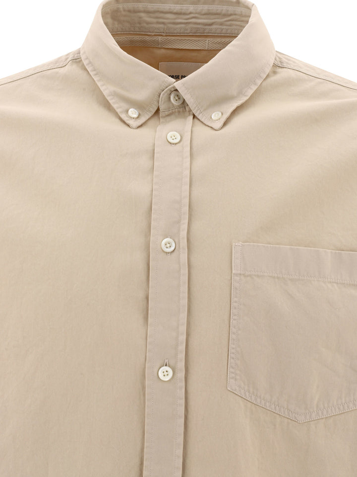 Anton Light Twill Shirts Beige