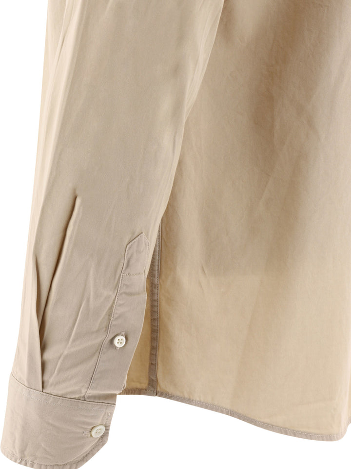 Anton Light Twill Shirts Beige