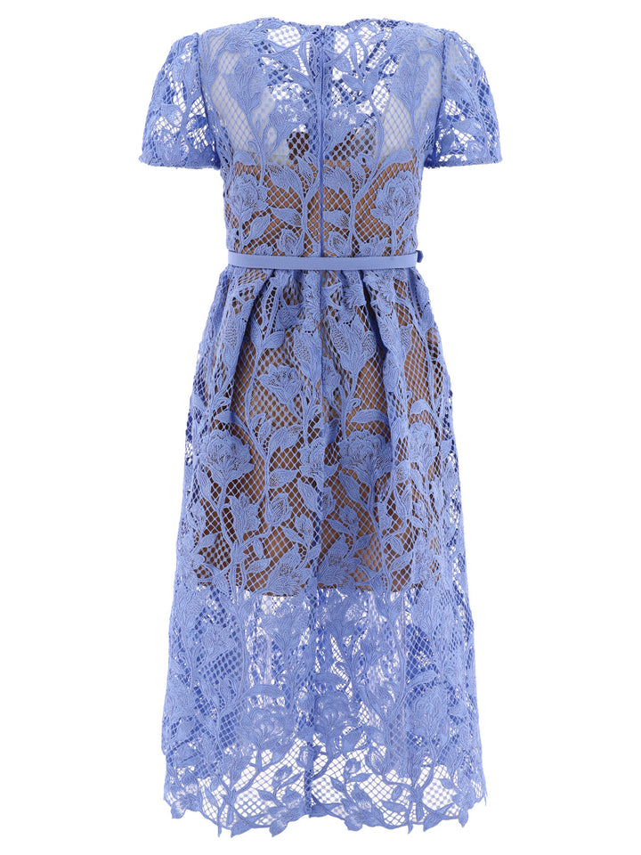 Lily Lace Dresses Light Blue