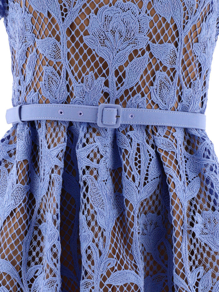 Lily Lace Dresses Light Blue