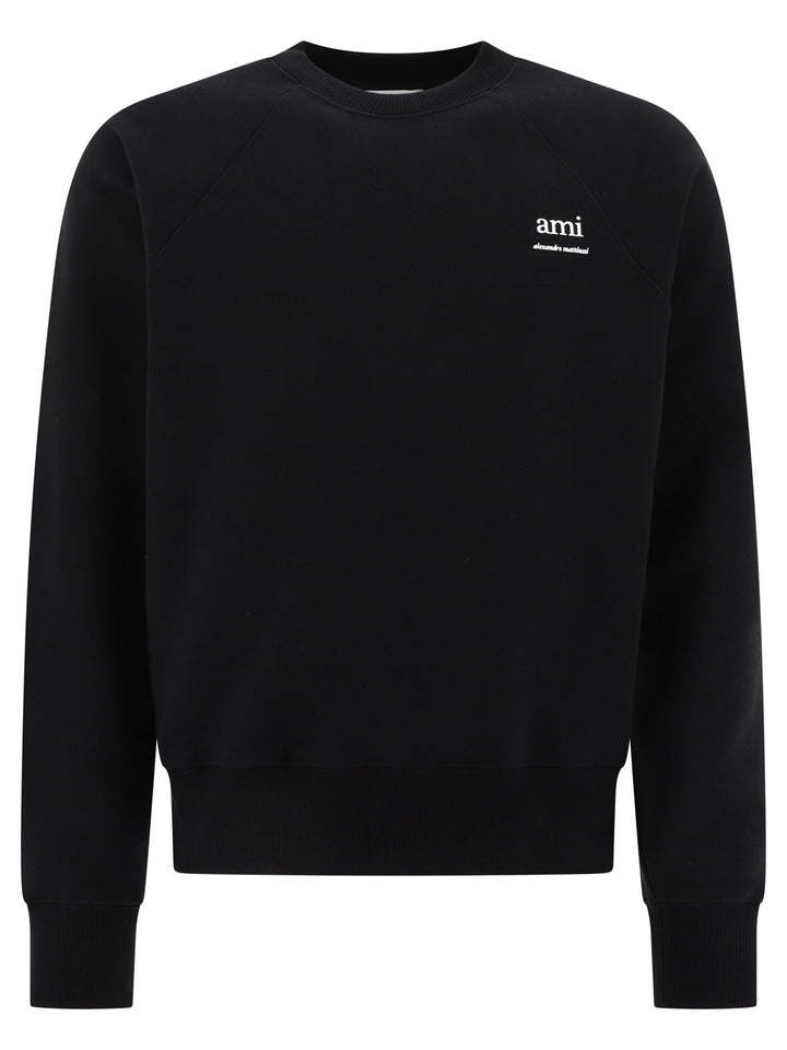 Ami Paris Sweatshirts Black