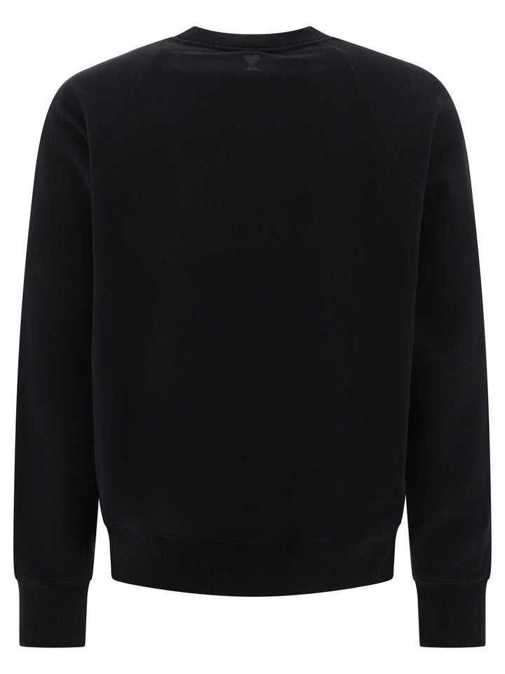 Ami Paris Sweatshirts Black