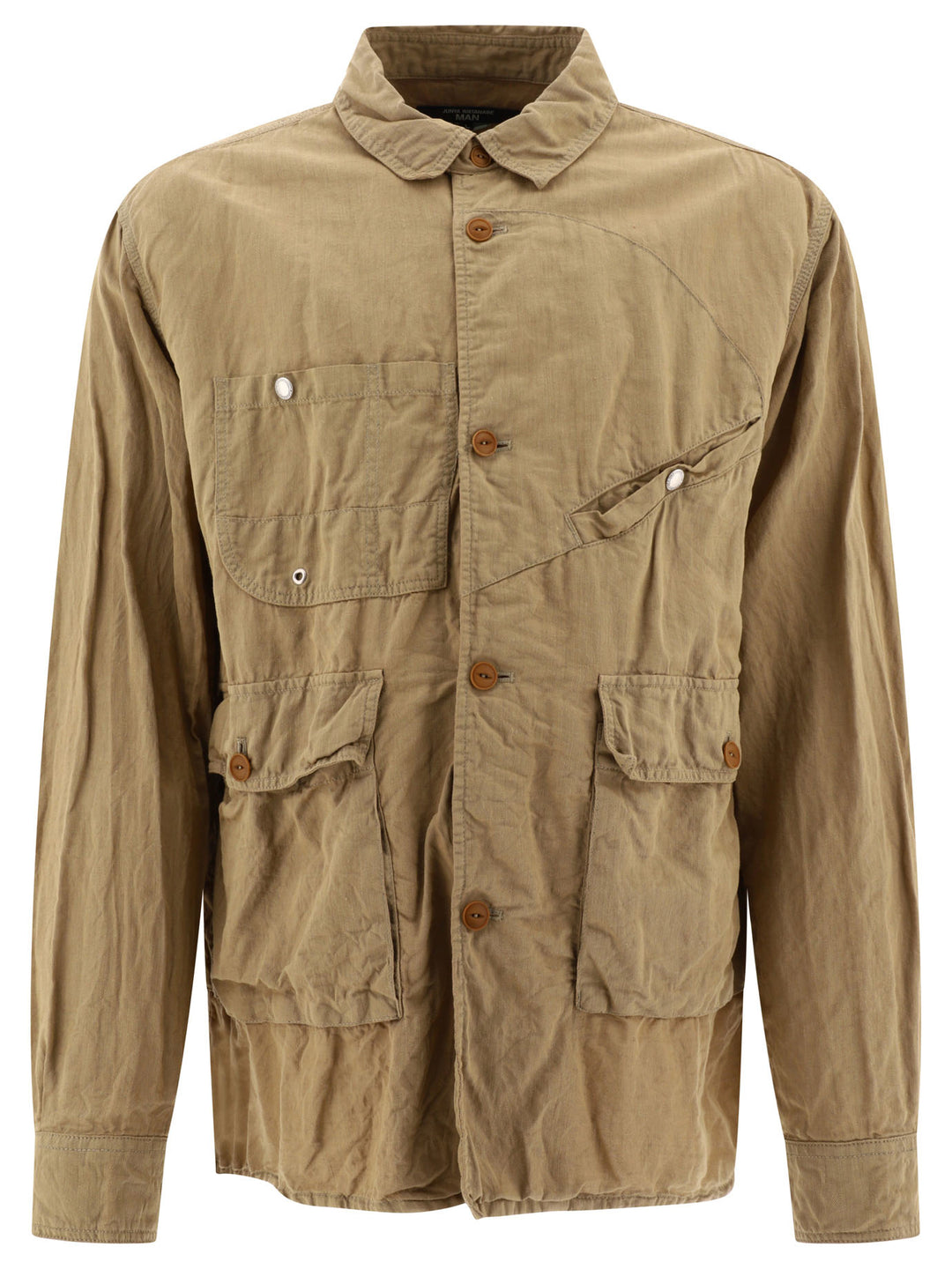 Cargo-Style Jacket Jackets Beige