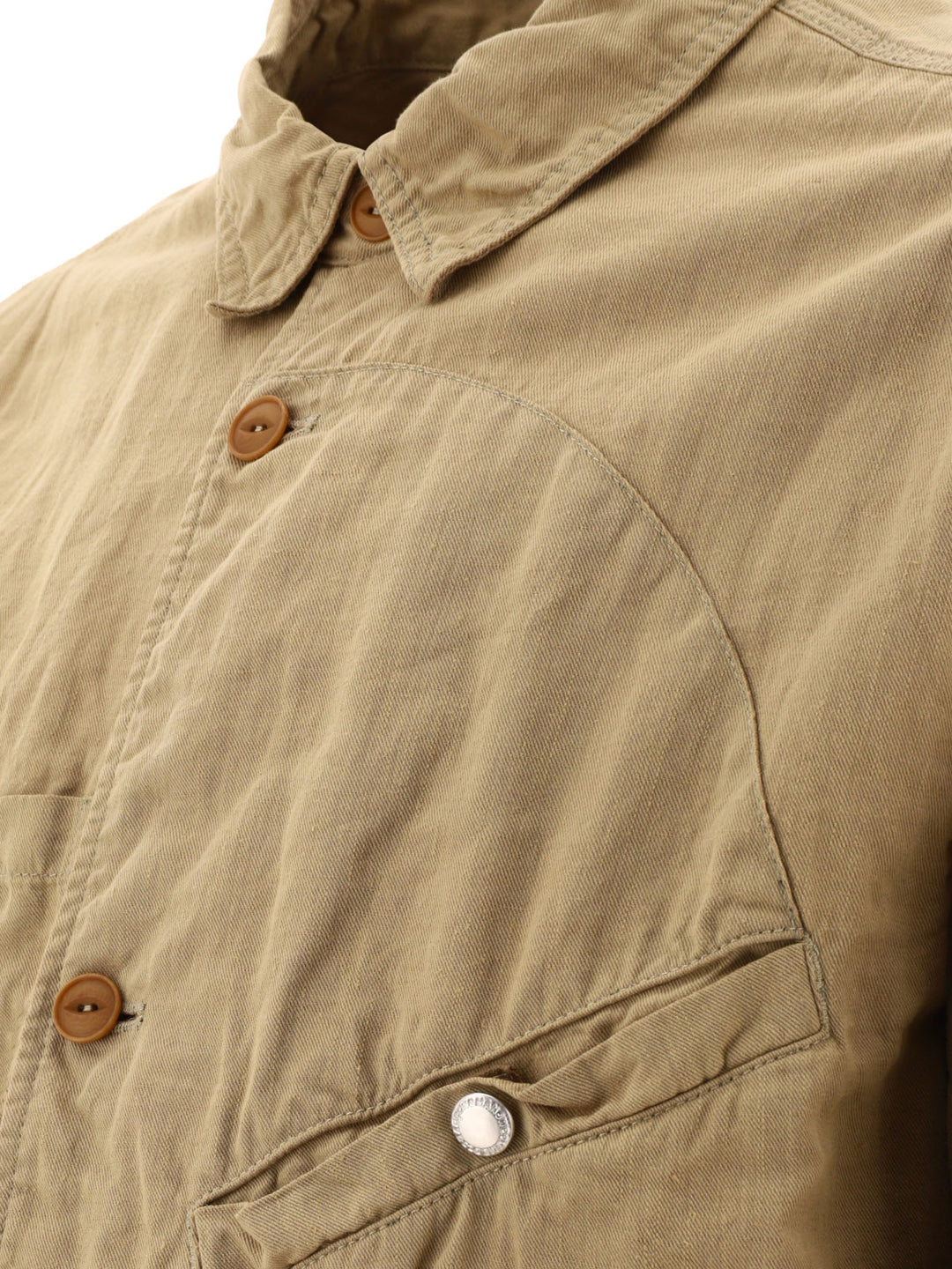 Cargo-Style Jacket Jackets Beige