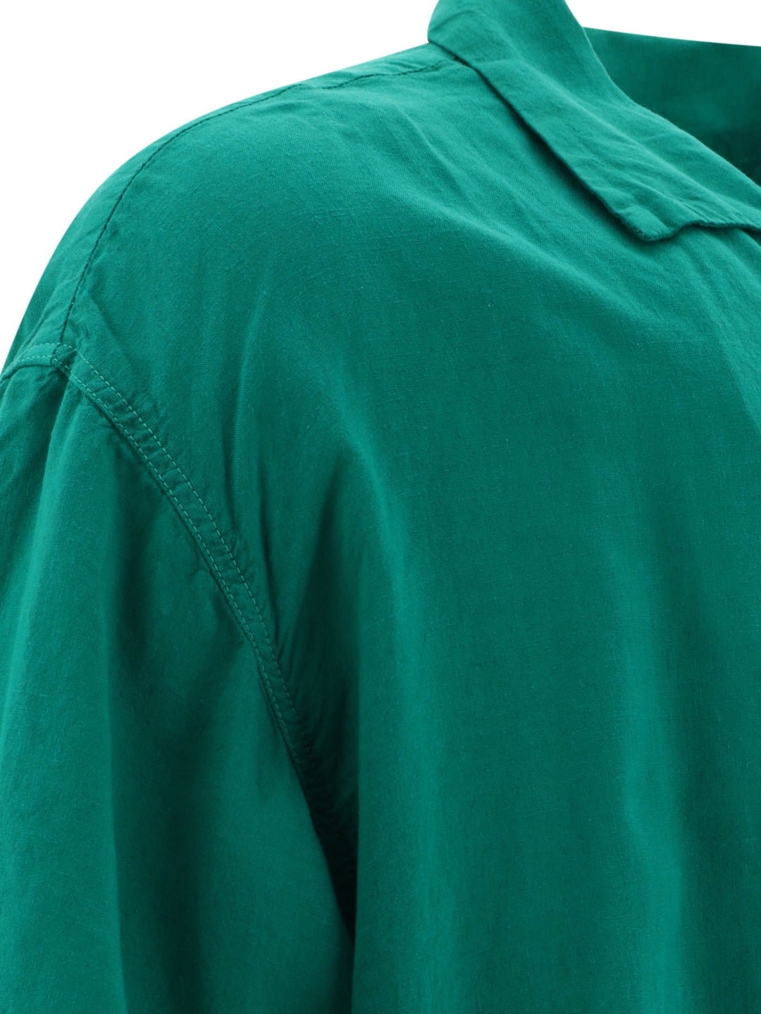 Linen Shirt Shirts Green