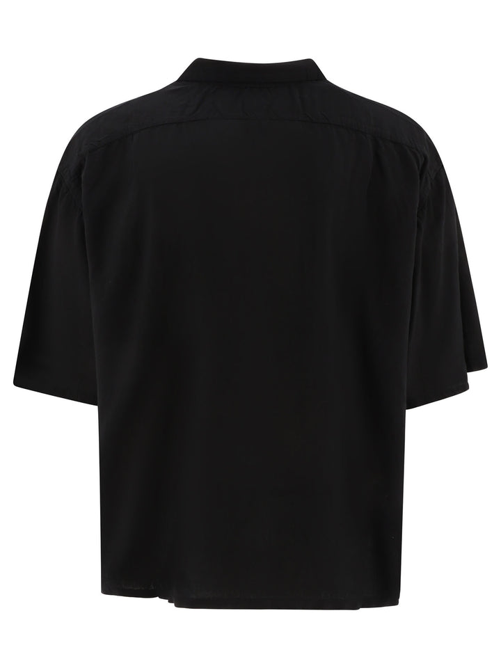 Linen Shirt Shirts Black