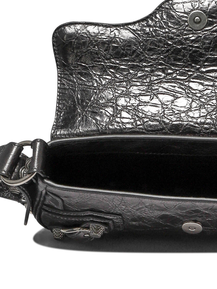 Le Cagole Xs Crossbody Bags Silver