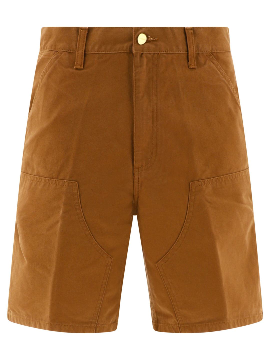 Double Knee Short Brown