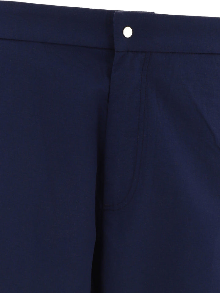 Nylon Track Trousers Blue