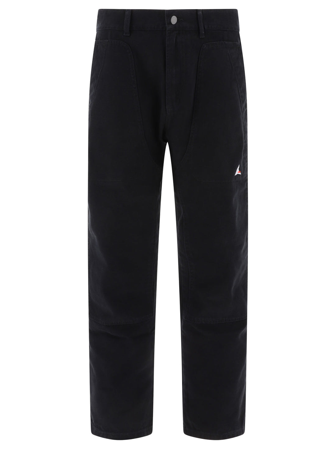 Canvas Trousers Black