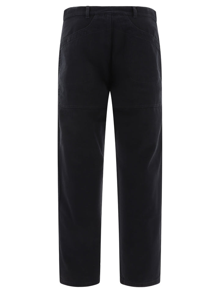 Canvas Trousers Black