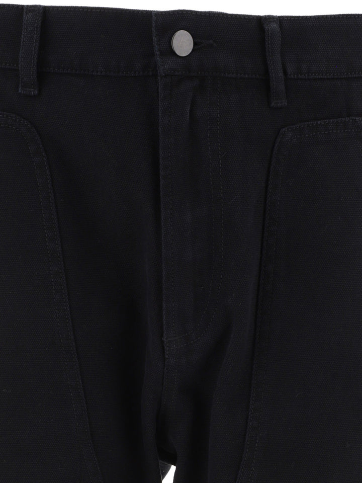 Canvas Trousers Black