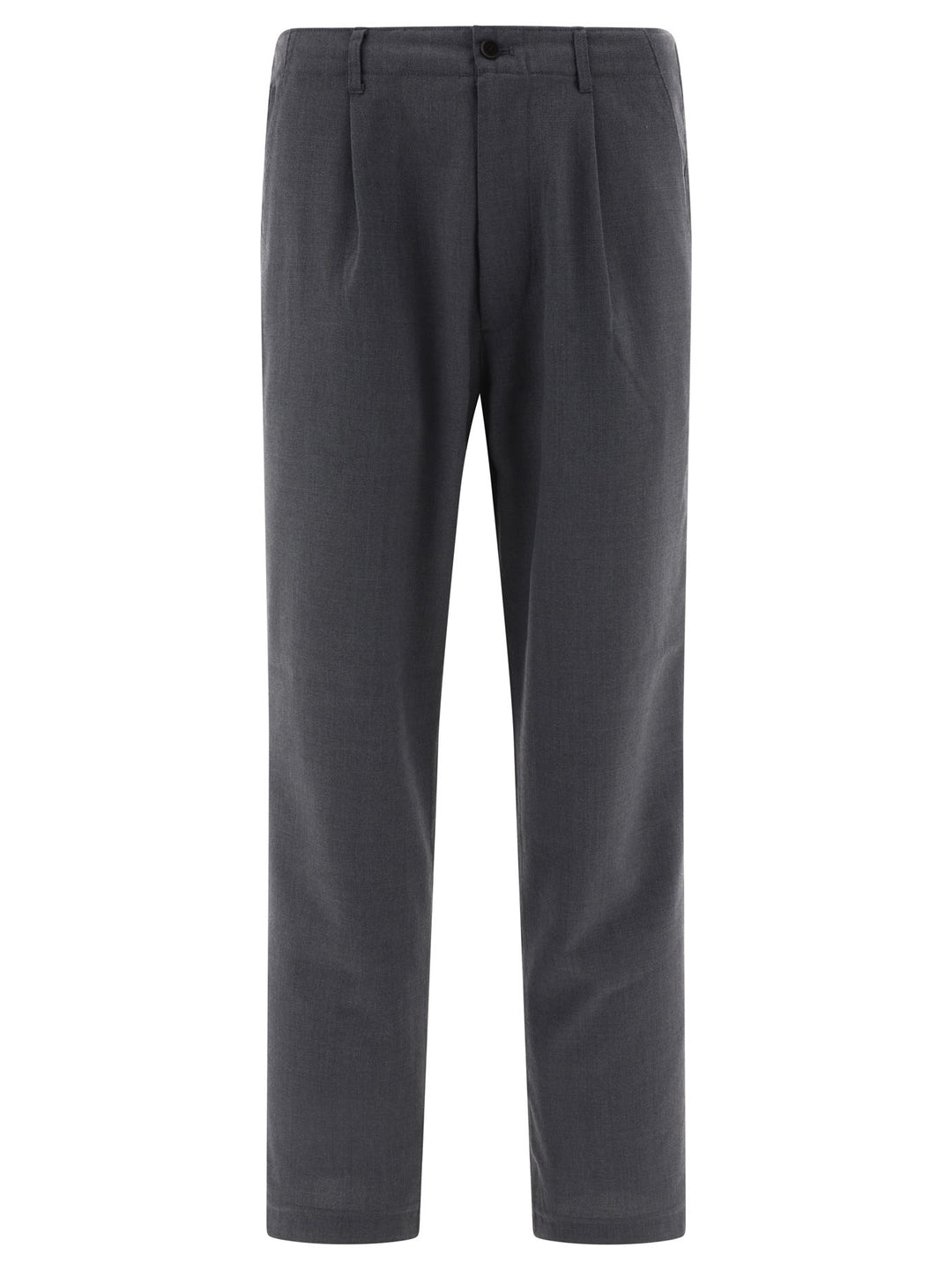 Pleated Trousers Grey