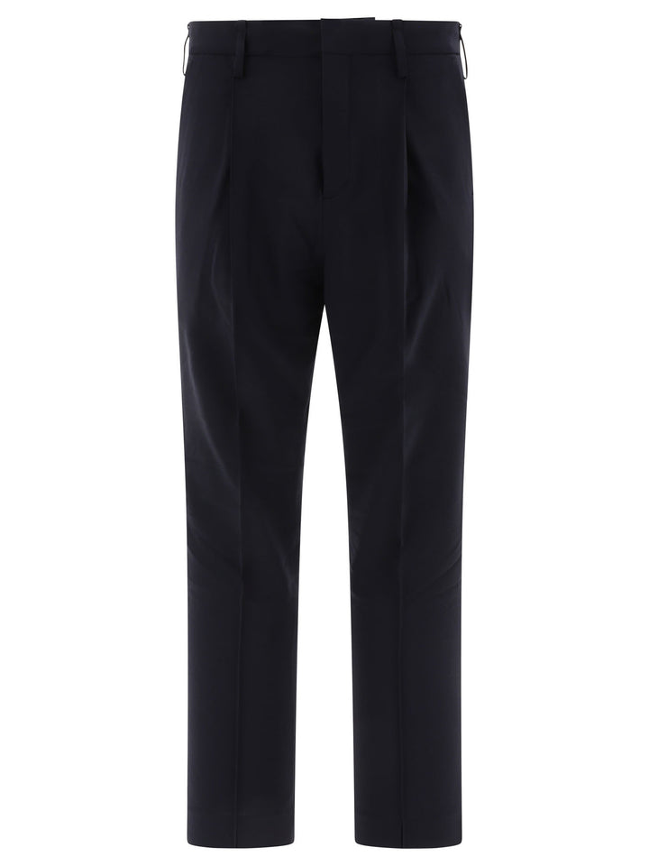 Worker Slacks Trousers Blue