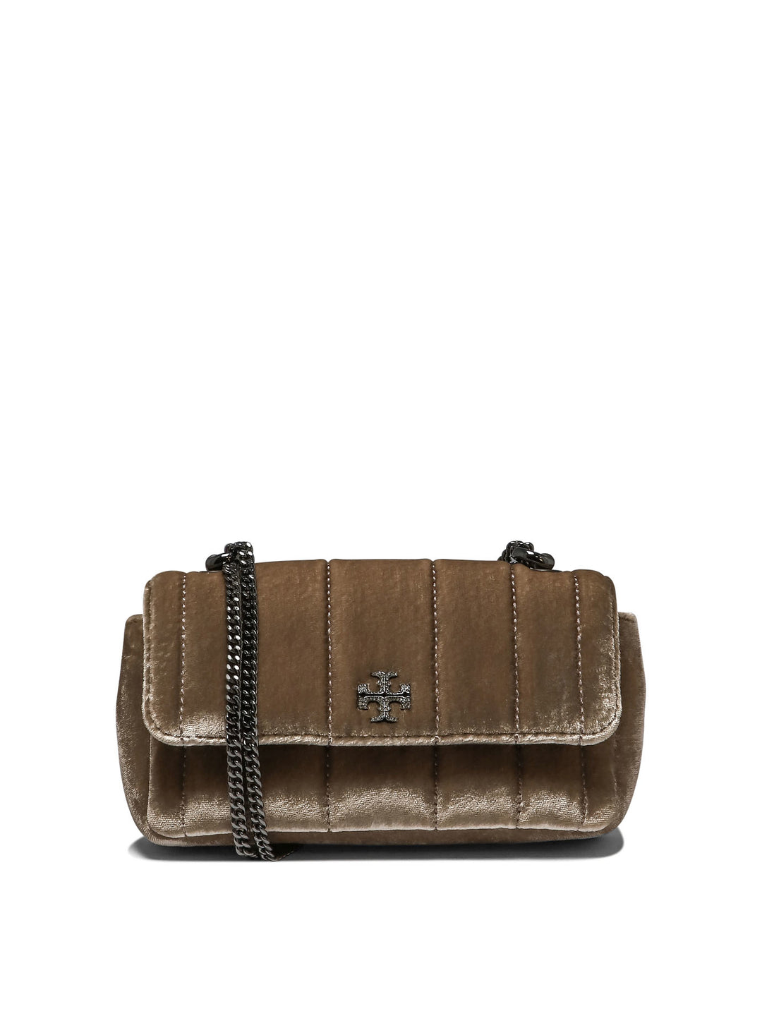 Kira Velvet Mini Crossbody Bags Brown