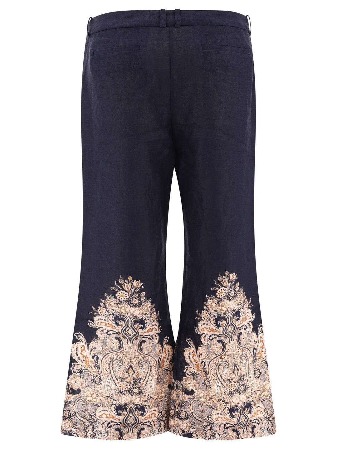 Natura Flare Trousers Blue