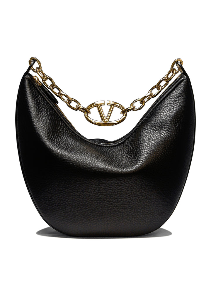 Vlogo Moon Shoulder Bags Black