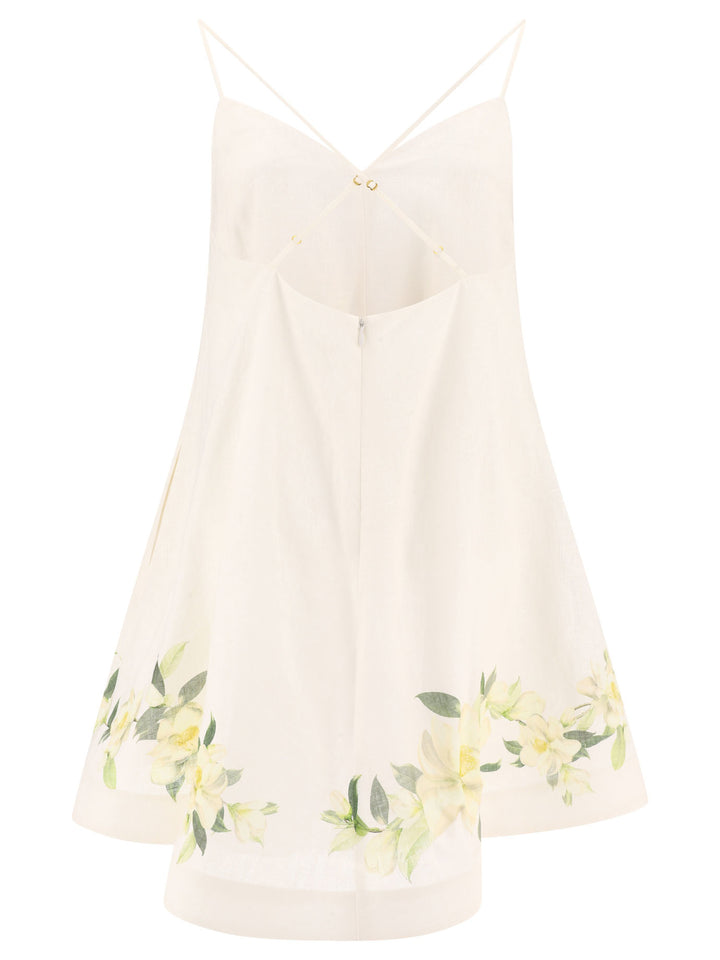 Harmony Swing Dresses White