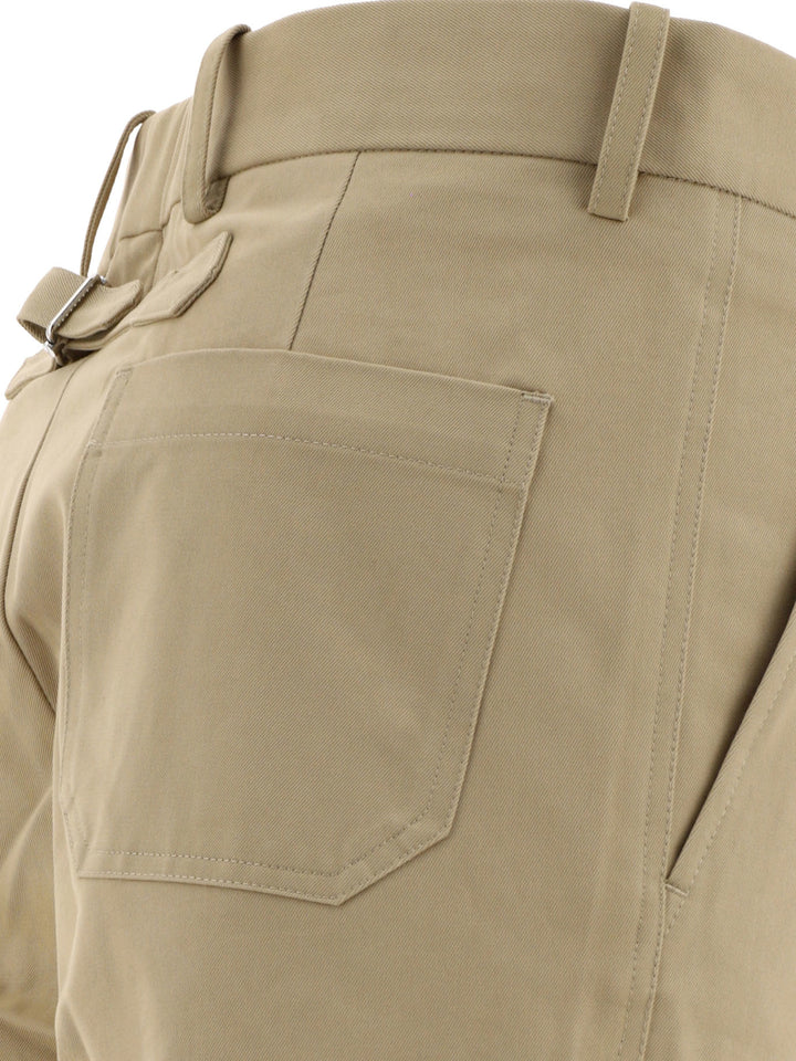 Standard Khaki Trousers Beige