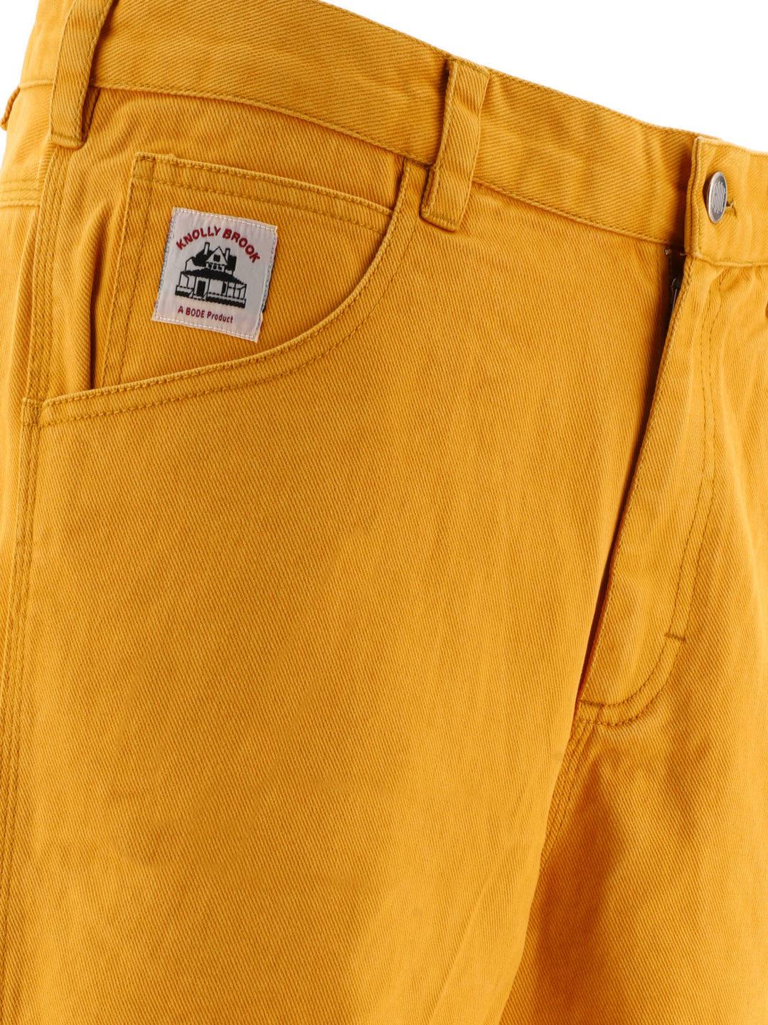 Twill Knolly Brook Trousers Yellow