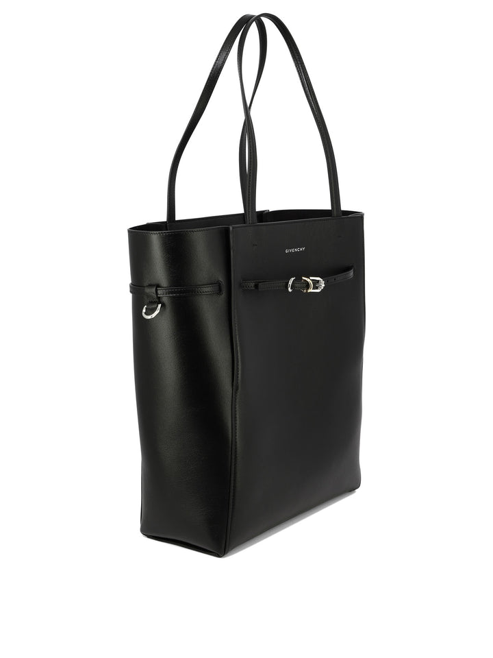 Medium Voyou Shoulder Bags Black