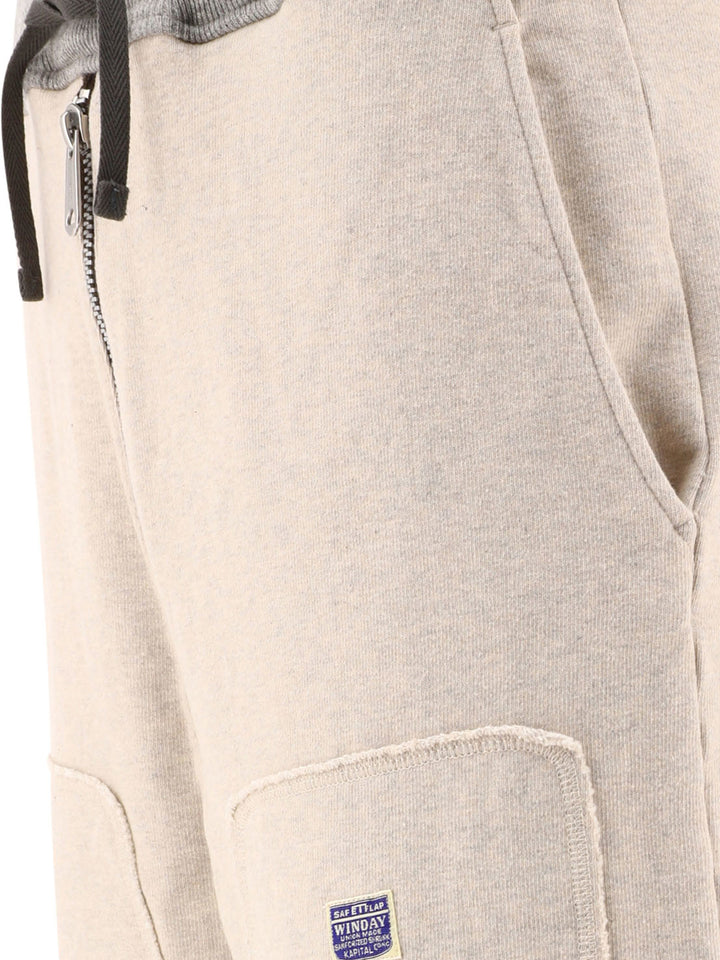 Sport  With Zip Trousers Beige