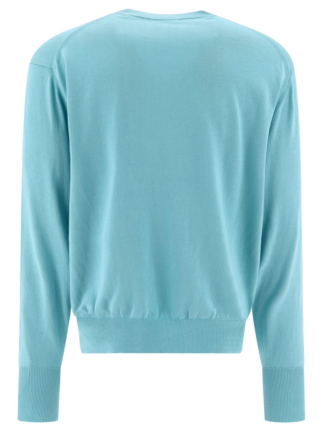 Cotton Sweater Knitwear Light Blue