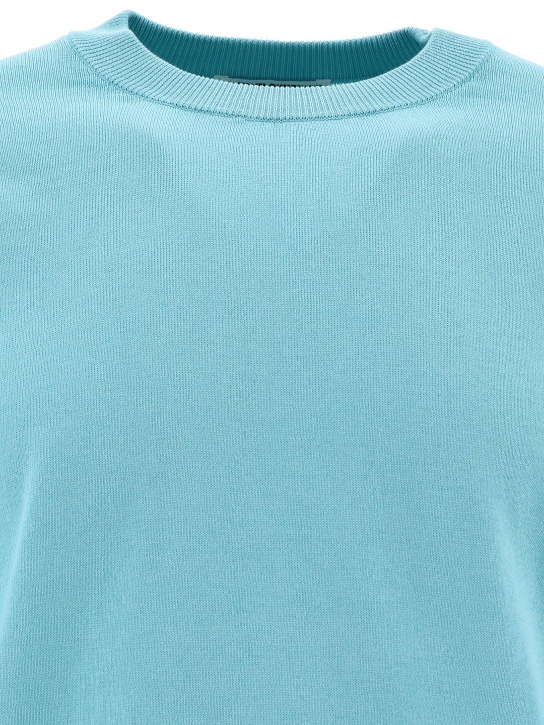 Cotton Sweater Knitwear Light Blue