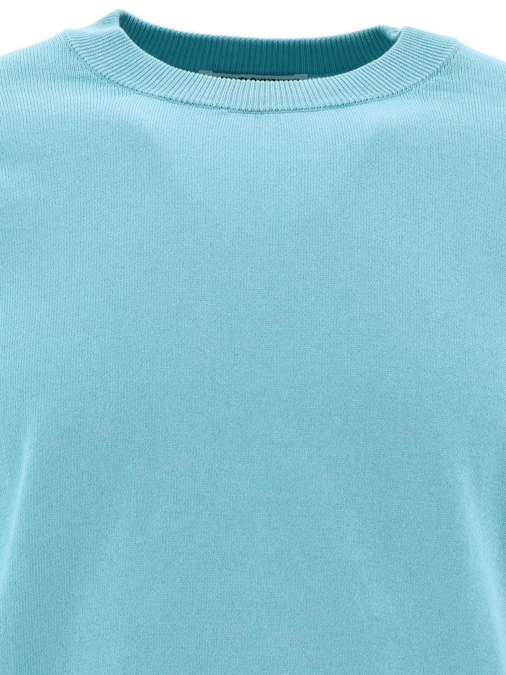 Cotton Sweater Knitwear Light Blue