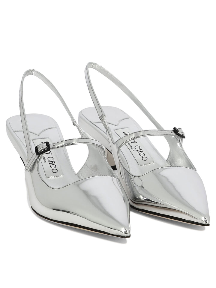 Didi 45 Heeled Shoes Silver