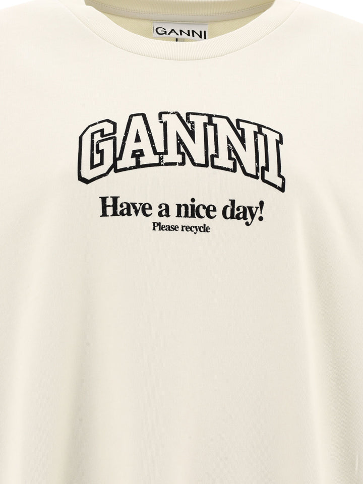 Have A Nice Day Sweatshirts Beige