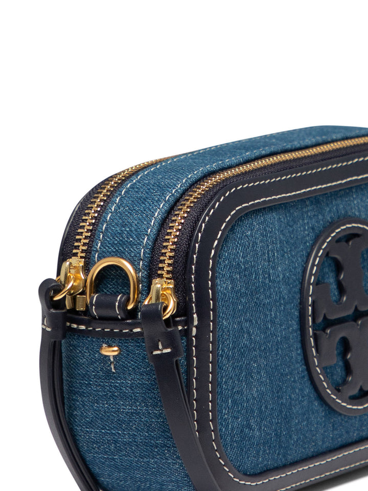 Mini Miller Denim Crossbody Bags Blue