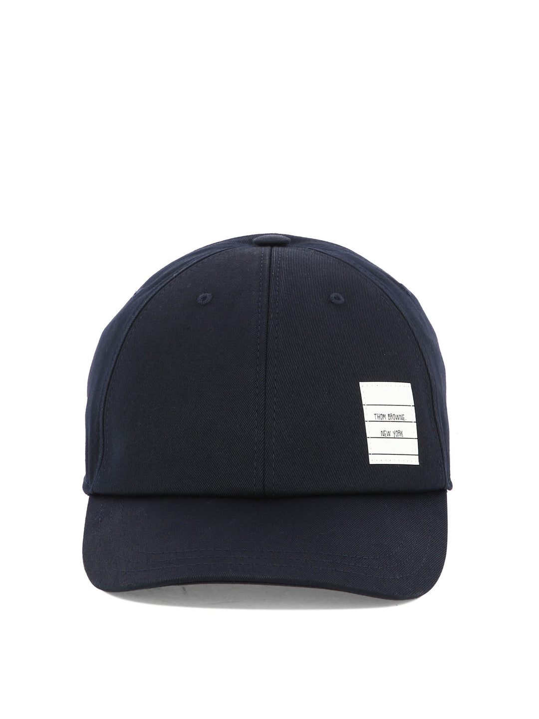 Baseball Cap With Logo Patch Hats Blue