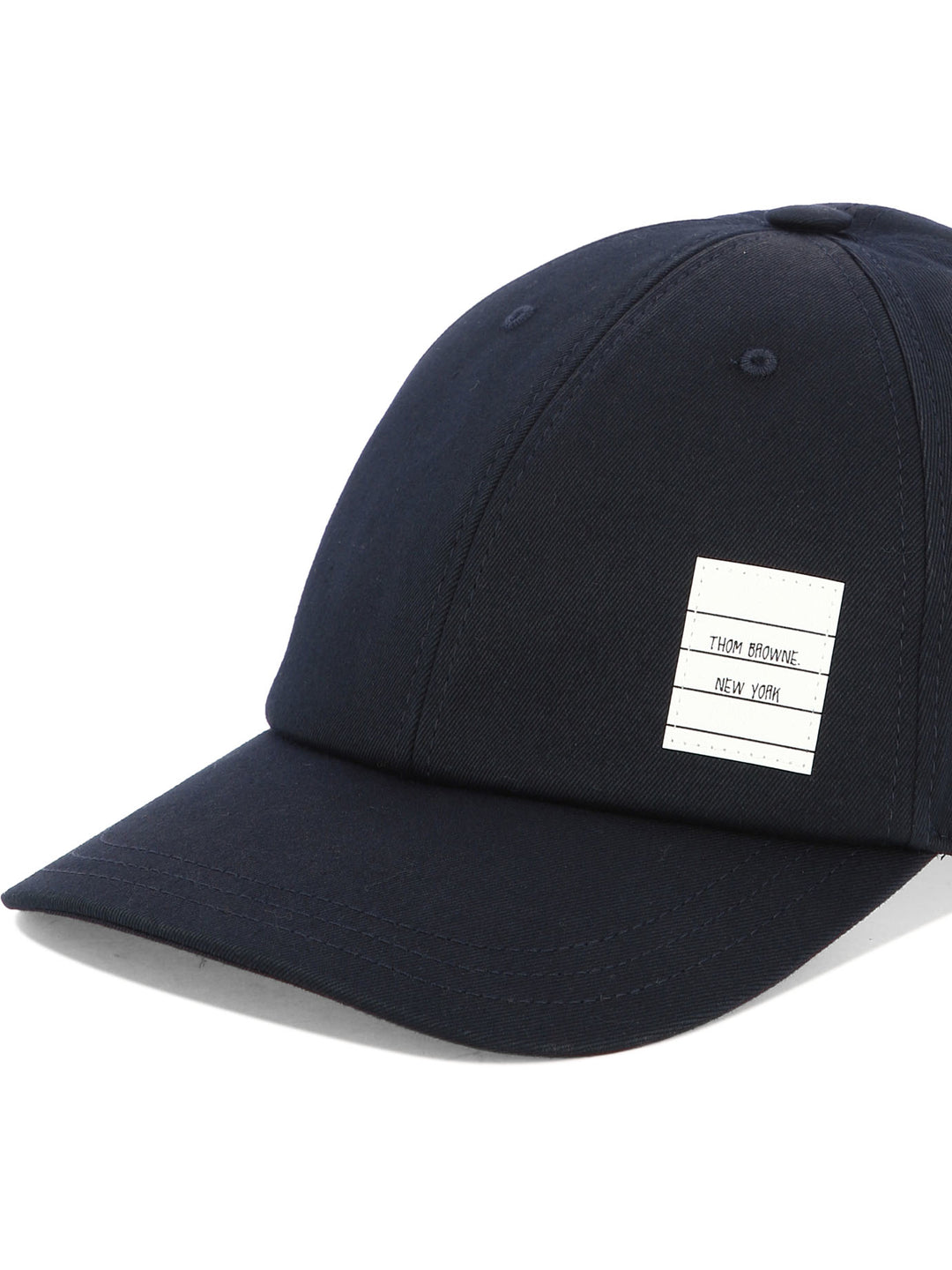 Baseball Cap With Logo Patch Hats Blue