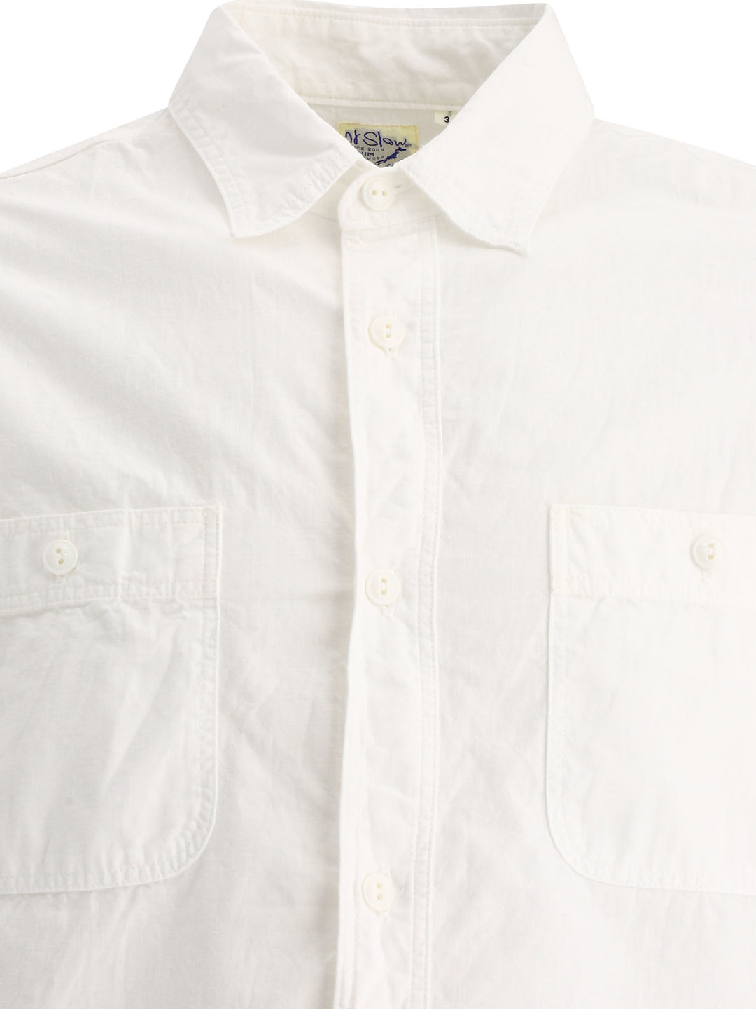 Shirt With Chest Pockets Shirts White