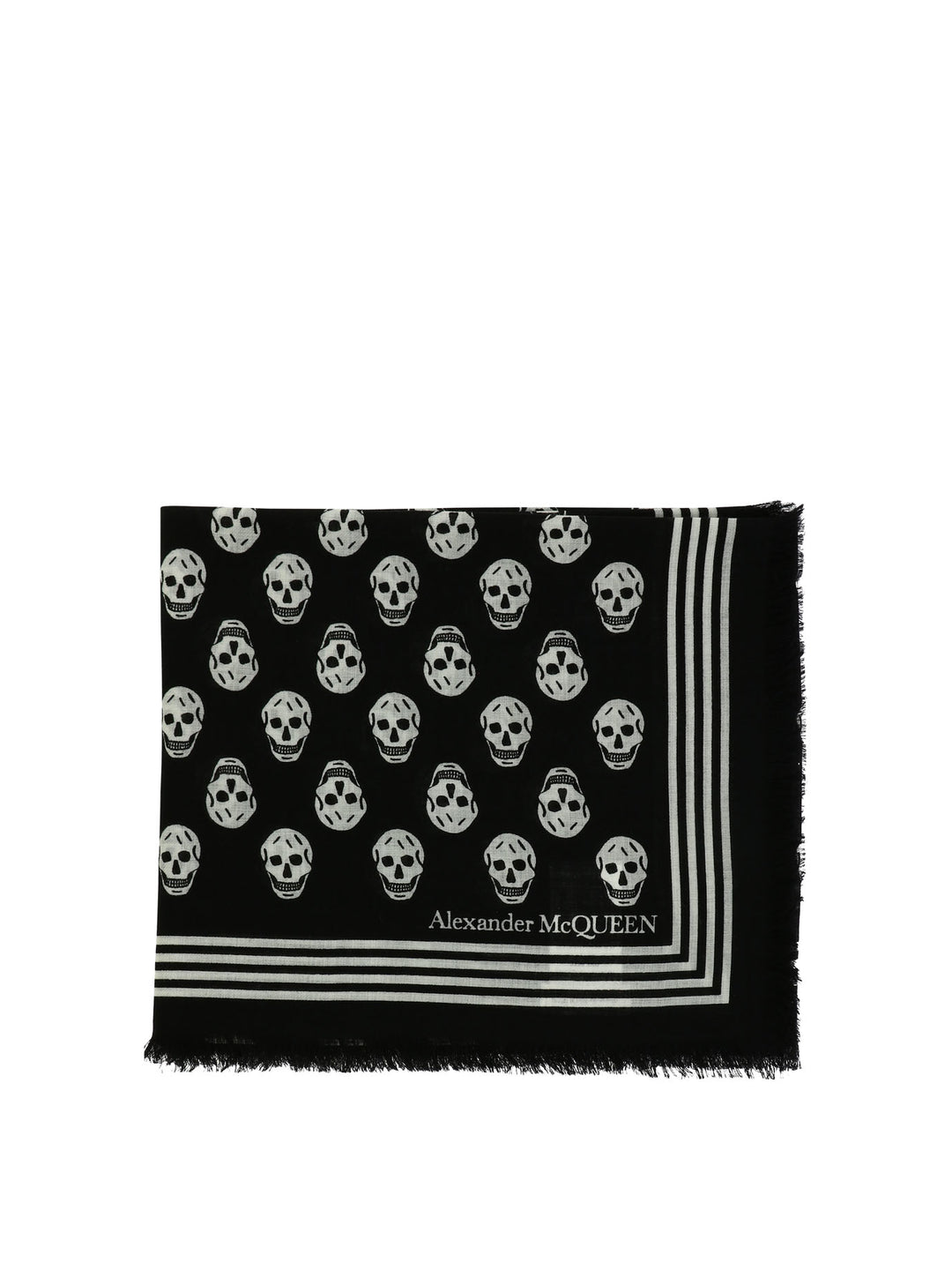 Skull Biker Scarves Black