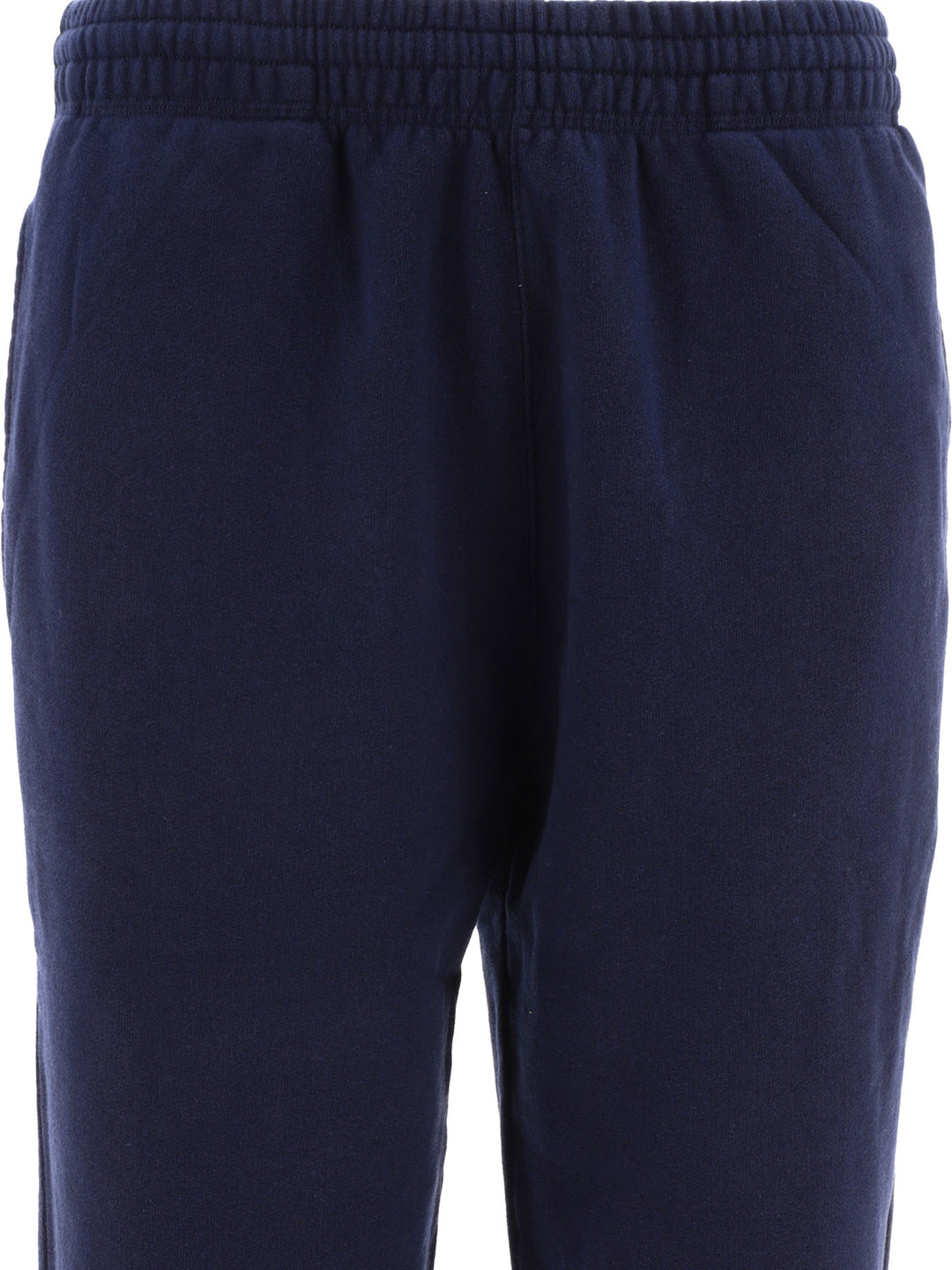 Joggers With Embroidered Logo Trousers Blue