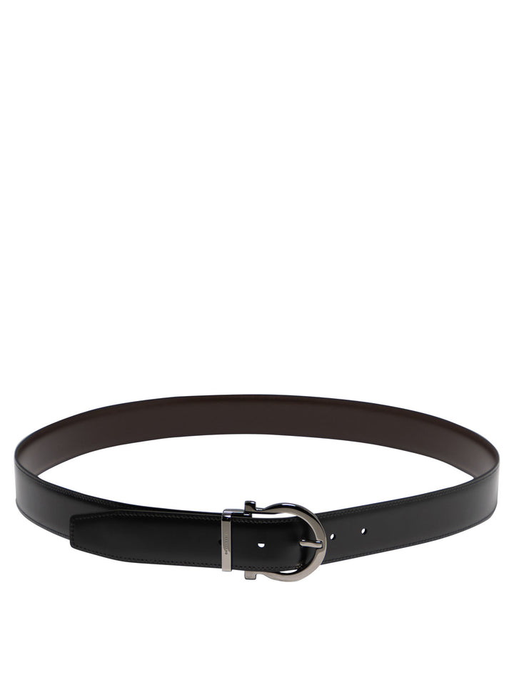 Gancini Belts Brown