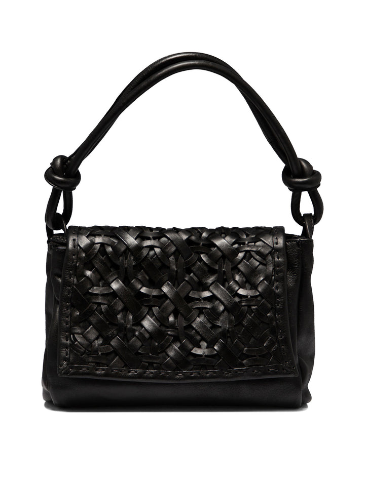 Ring Shoulder Bags Black