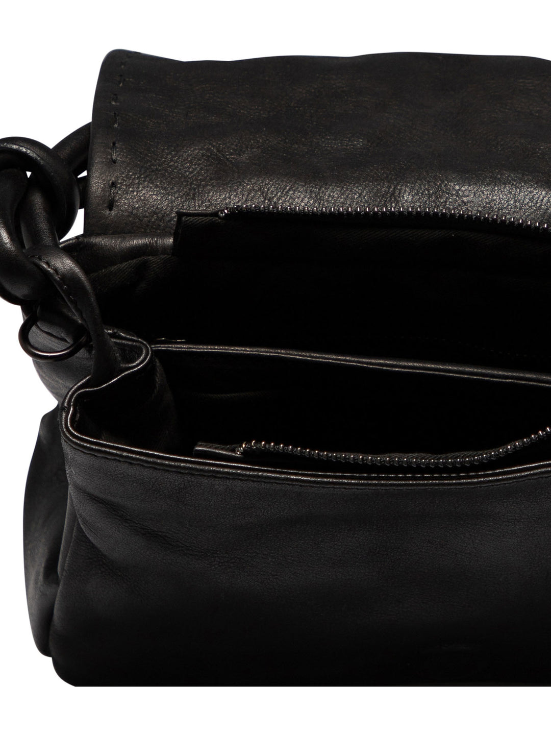 Ring Shoulder Bags Black