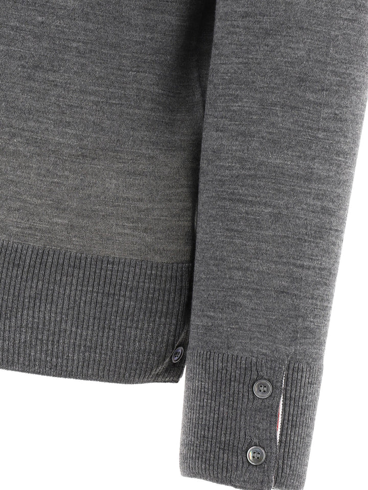 4-Bar Knitwear Grey