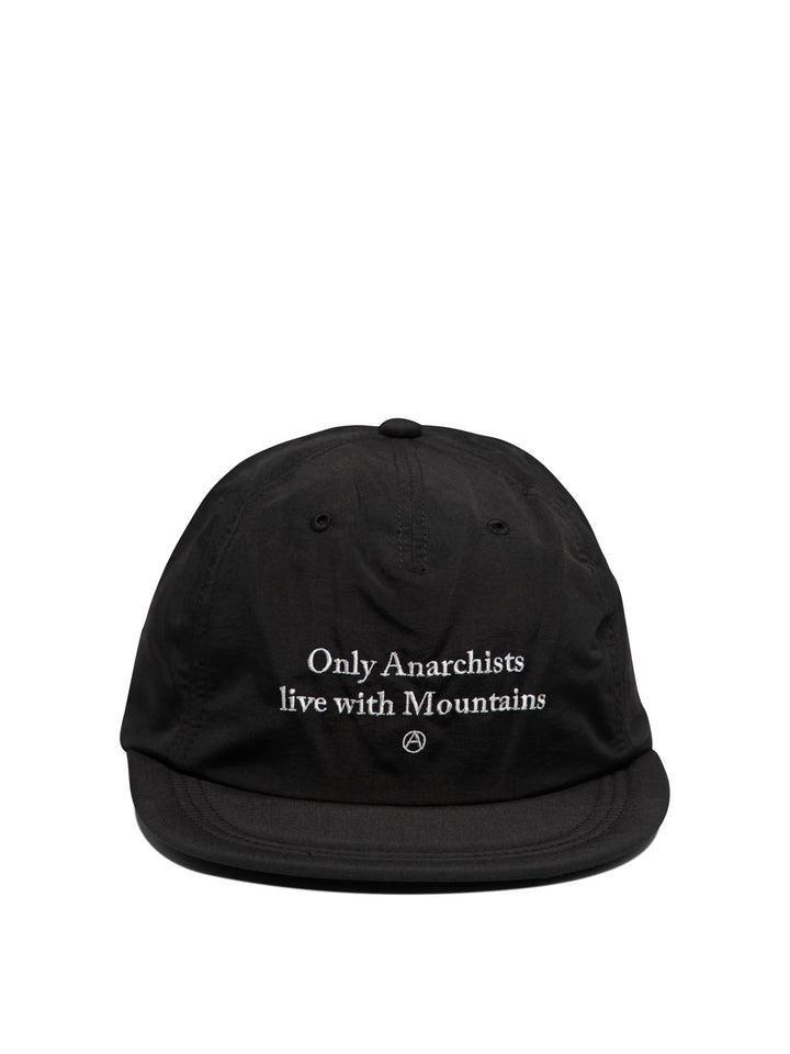 Only Anarchist Live With Mountains Hats Black