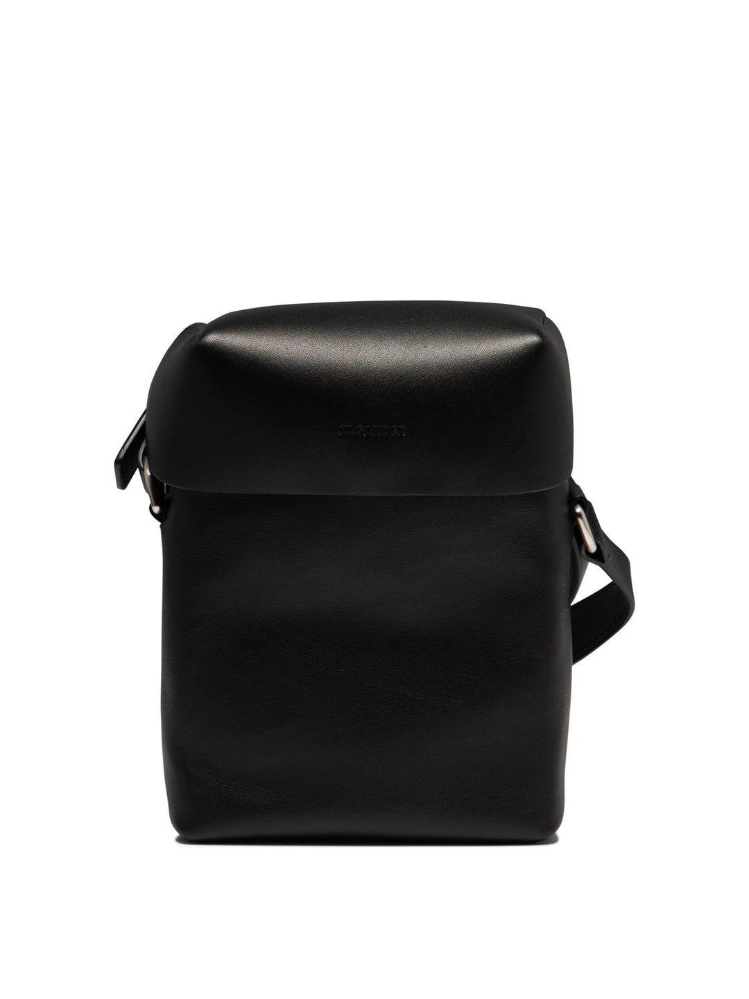 Small Lid Crossbody Bags Black