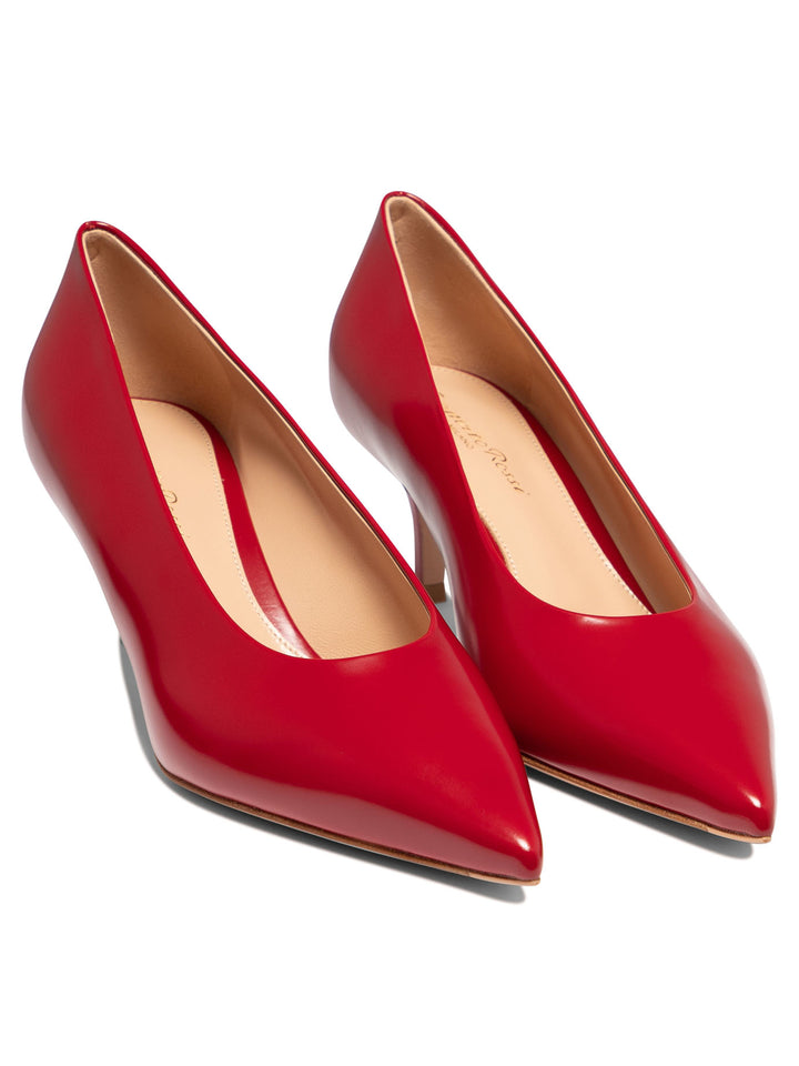 Robbie 55 Heeled Shoes Red