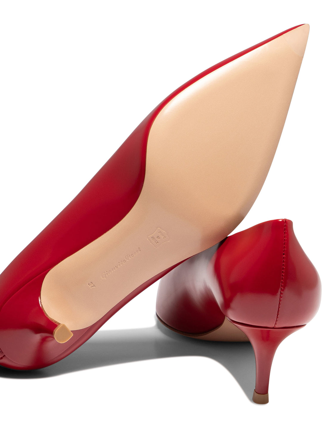 Robbie 55 Heeled Shoes Red