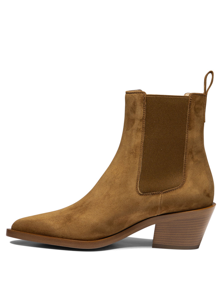 Wylie Ankle Boots Beige