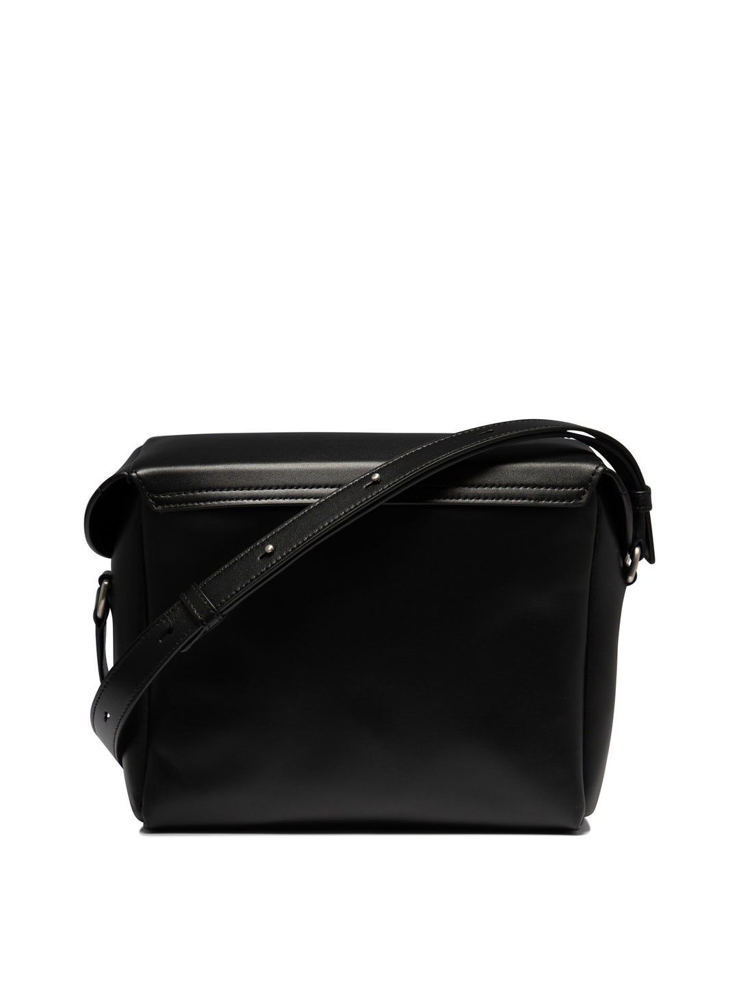 Lid Crossbody Bags Black