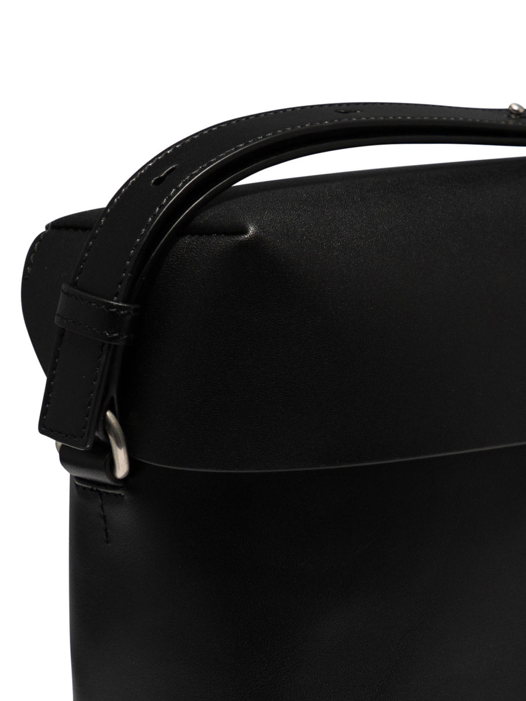 Lid Crossbody Bags Black