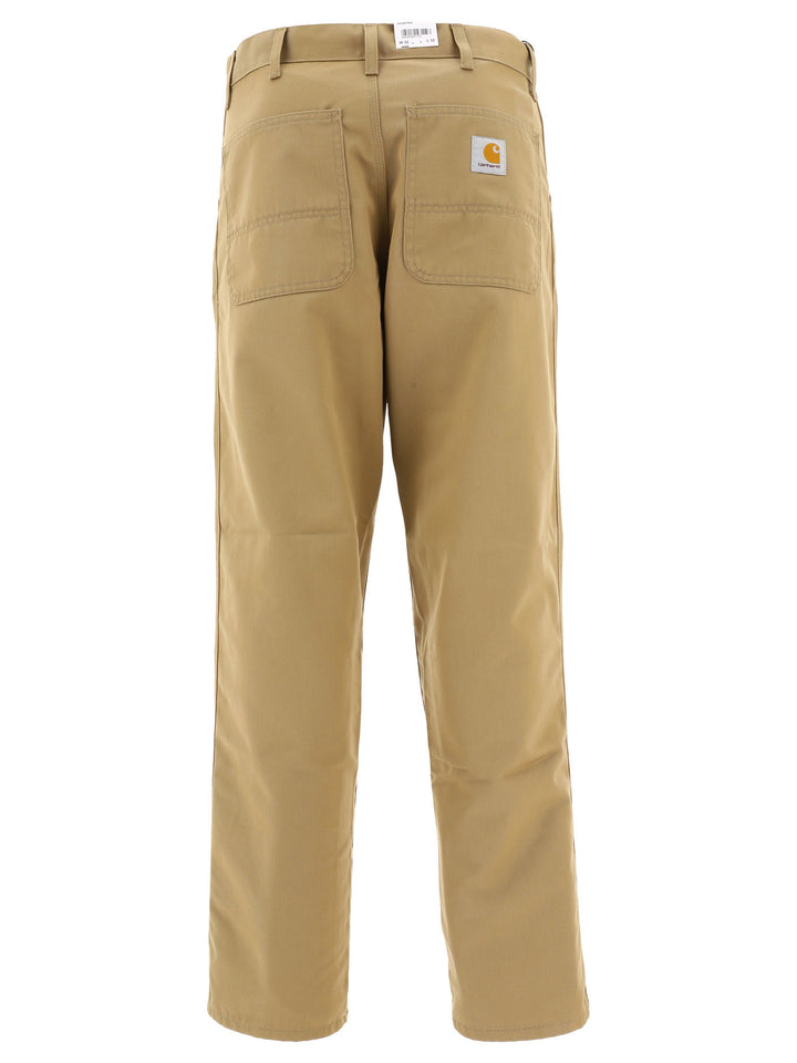 Simple Trousers Beige